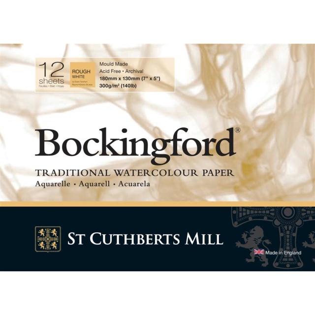 Bockingford Aquarelblok Rough 300g 18x13cm
