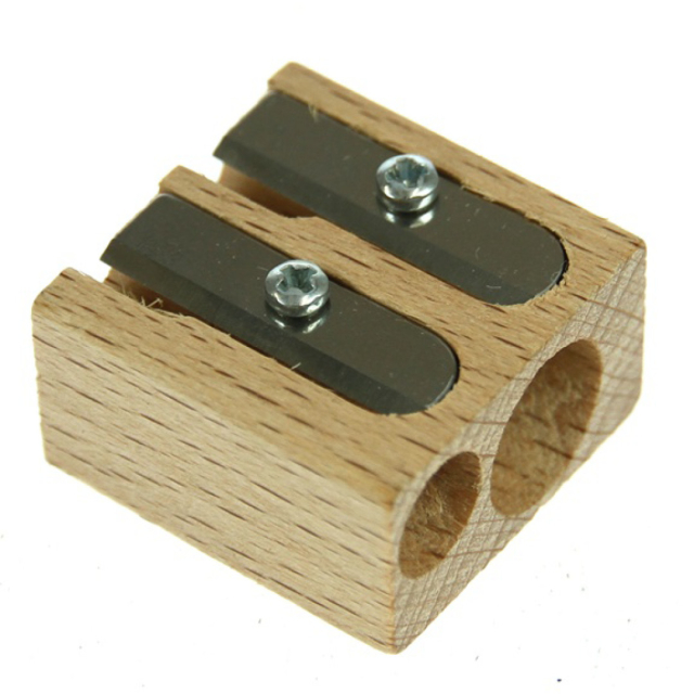 Dubbele Puntenslijper Hout