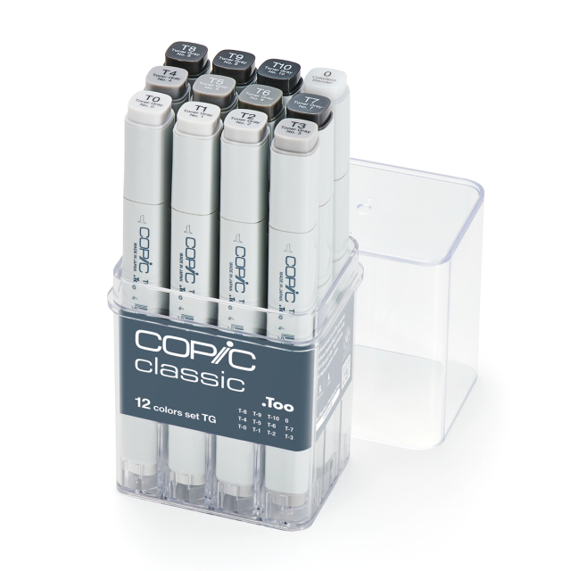 Classic 12-set Toner Gray