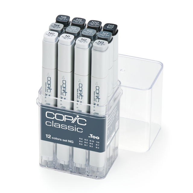 Classic 12-set Neutral Gray