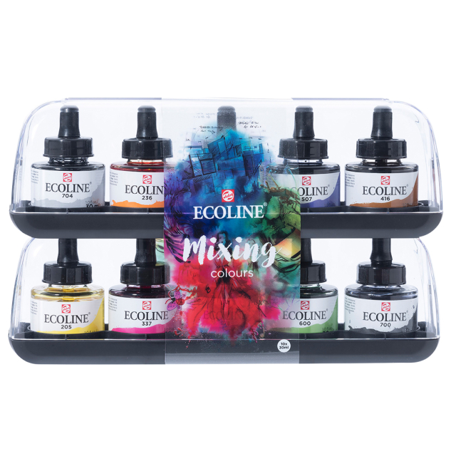 Ecoline Mixing Aquarelverf 10-set