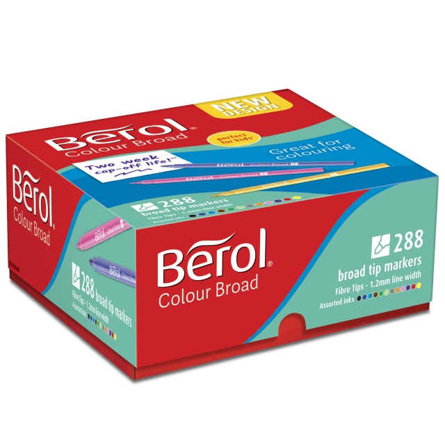 Colour Broad Tip 288-pack (3 jaar+)