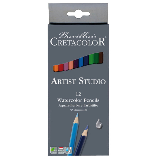 Artist Studio Aquarelpotloden 12-pack