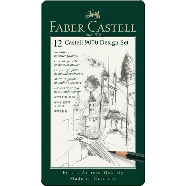 Potlood Castell 9000 Design Set