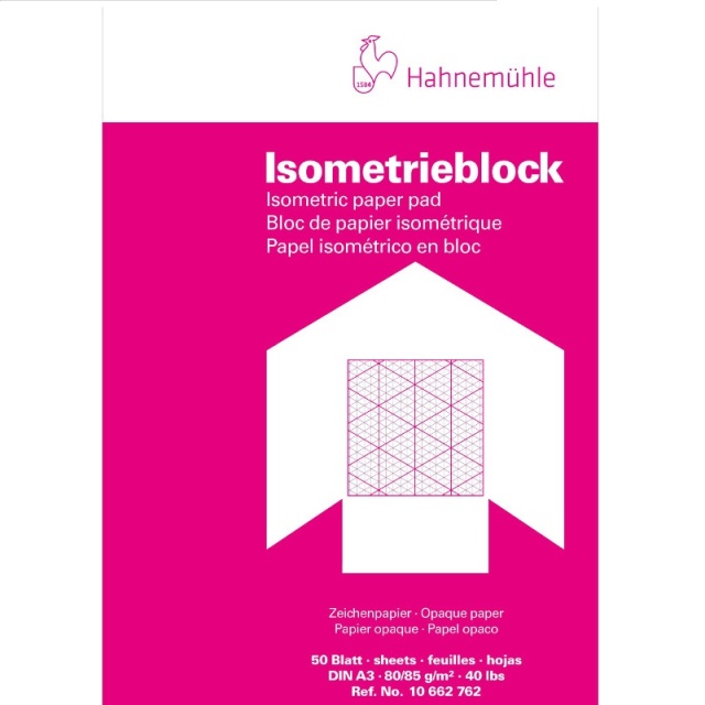 Millimeterblok Isometric A4