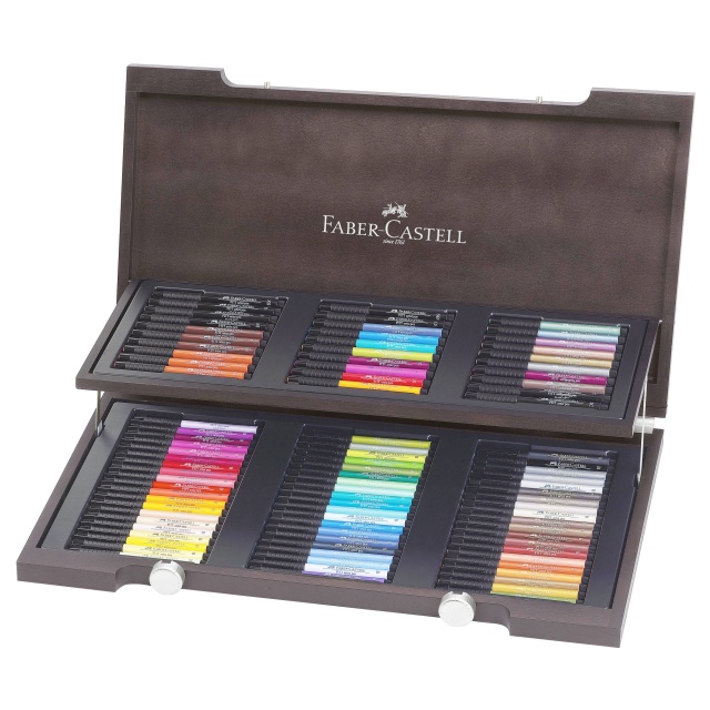 PITT Artist Brush 90-set Houten Doos