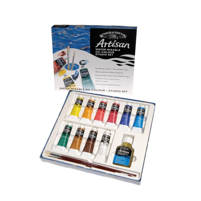 Artisan Olieverf (wateroplosbaar) Studio set
