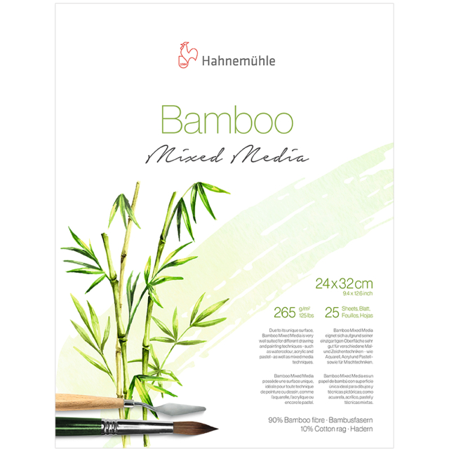 Mixed Media Bamboo 265gr 24x32 cm