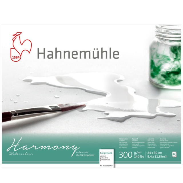 Aquarelpapier Harmony HP 300g 24×30cm