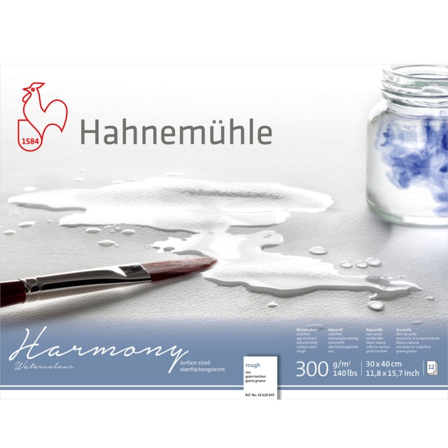 Aquarelpapier Harmony Rough 300g 30x40cm