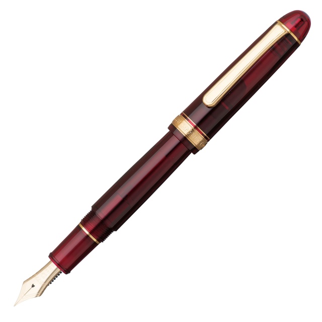 Century Gold Trim Vulpen Bourgogne Medium in de groep Pennen / Fine Writing / Vulpennen bij Voorcrea (109842)