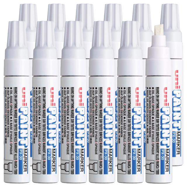 Paint Marker PX-30 Wit 12-pack