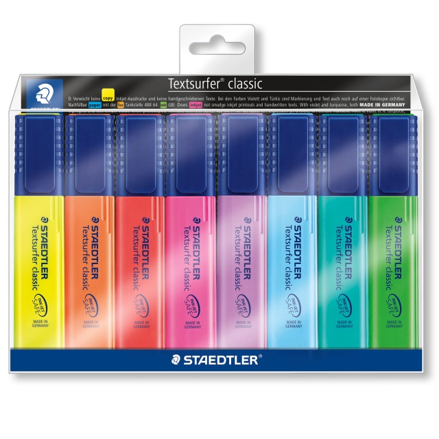 8-pack Textsurfer Classic Markeerstiften