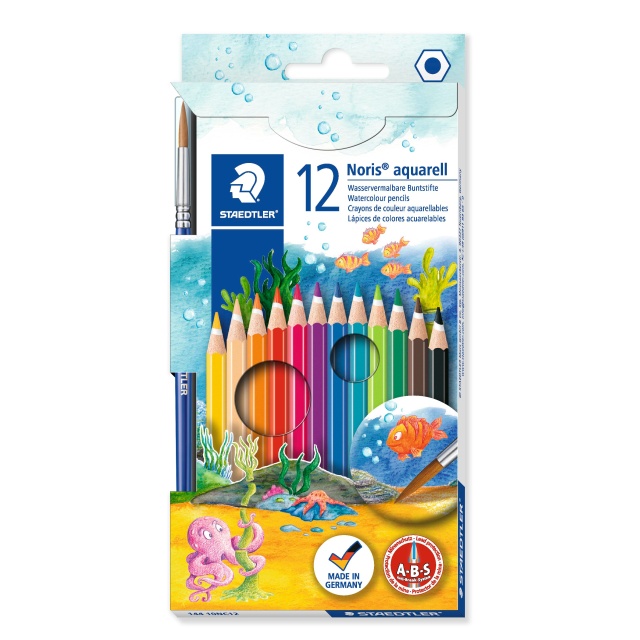 Noris Club Aquarel 12-set (3 jaar+)