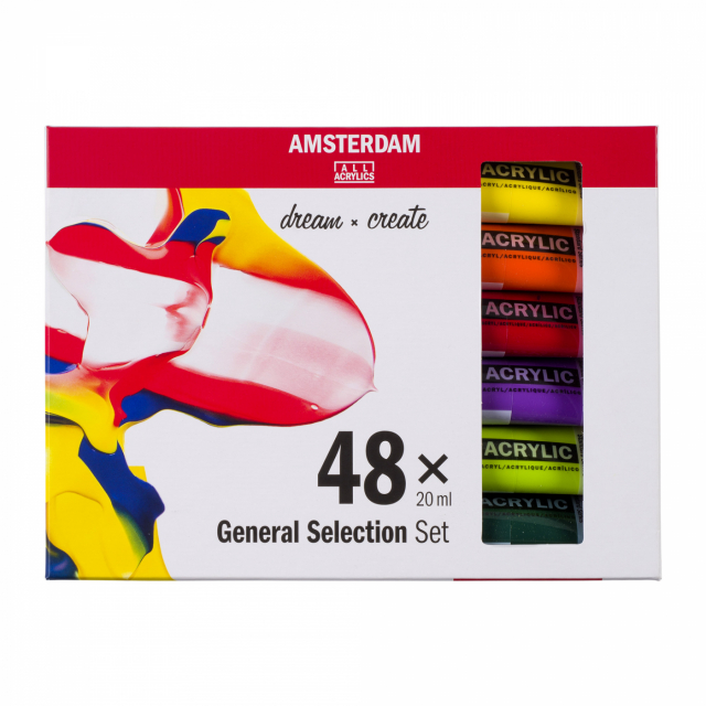 Acrylverf Standard Set 48 x 20 ml