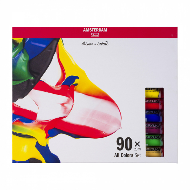 Amsterdam Acrylverf Standard Set 90 x 20 ml
