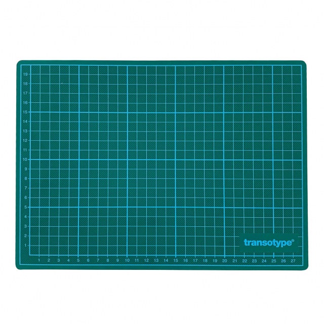 Snijmat Groen/Zwart A4