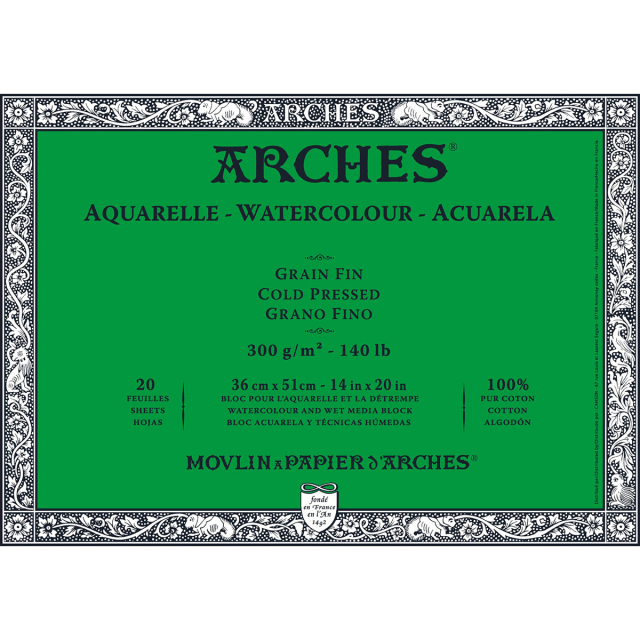 Aquarelblok CP 300g 36x51cm