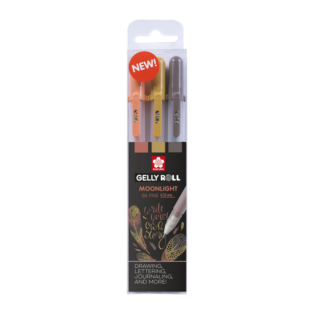 Gelly Rolls Moonlight Nature 3-pack