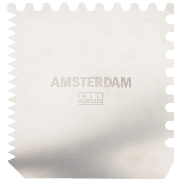 Amsterdam Metalen Schraper 15x15 cm