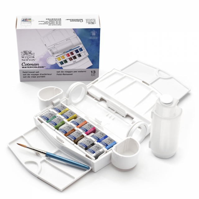 Cotman Aquarelset Field Travel