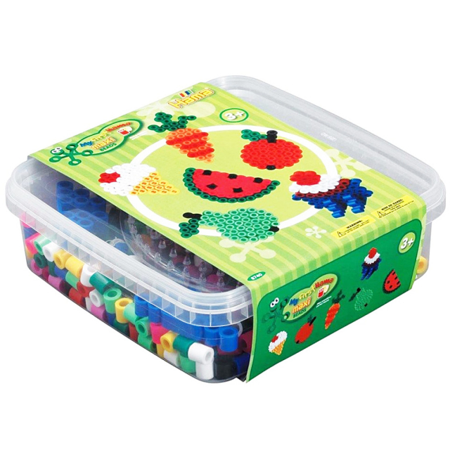 Maxi Strijkkralen 600-set Fruit