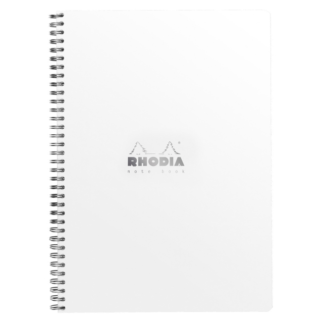 Notebook Spiral Wit A4 Geruit