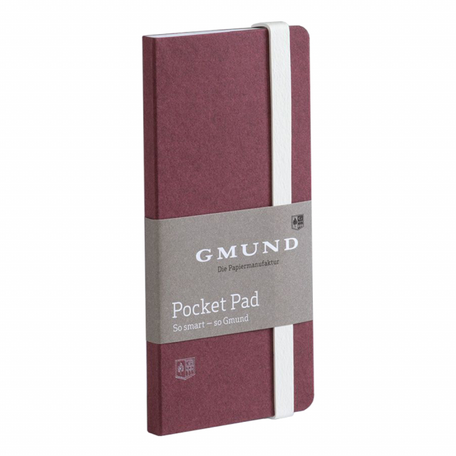 Pocket Pad Notitieblok Merlot
