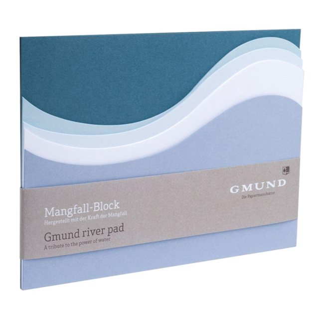 River Pad Notitieblok A5 Greyblue