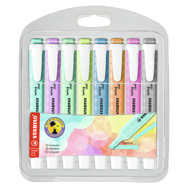 Swing Cool Pastel 8 pcs