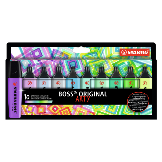 Boss Arty Cool Colors 10 pcs