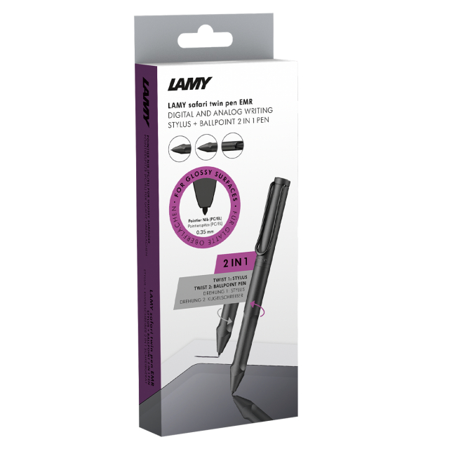 Safari Twin Pen EMR PC/EL - Digitale Pen