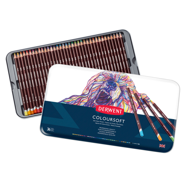 Coloursoft Kleurpotloden 36-set