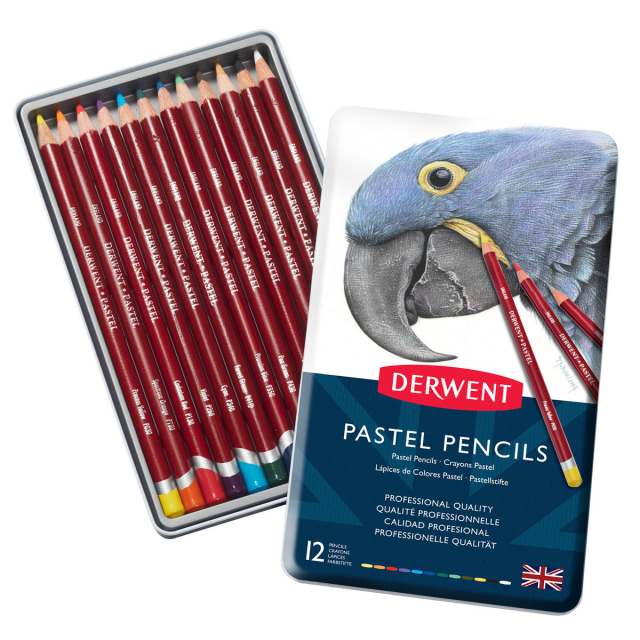 Pastel Kleurpotloden 12-set