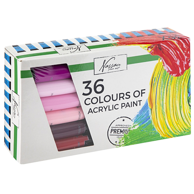 Acrylverf Set 20 ml 36 stuks