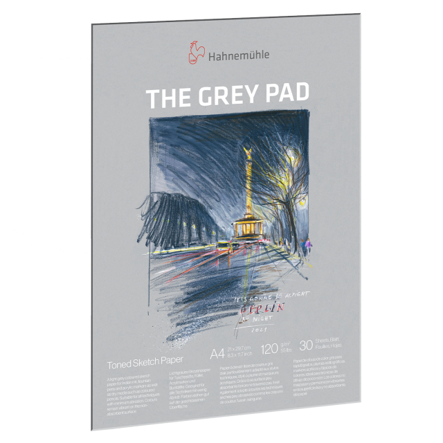 The Grey Pad Schetsblok A4 120g