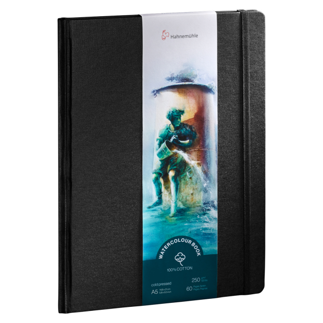 Watercolour Book Aquarelboek A5 250g Staand formaat