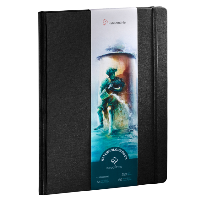 Watercolour Book Aquarelboek A4 250g Staand formaat