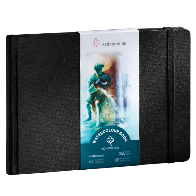 Watercolour Book Aquarelboek A4 250g Liggend formaat