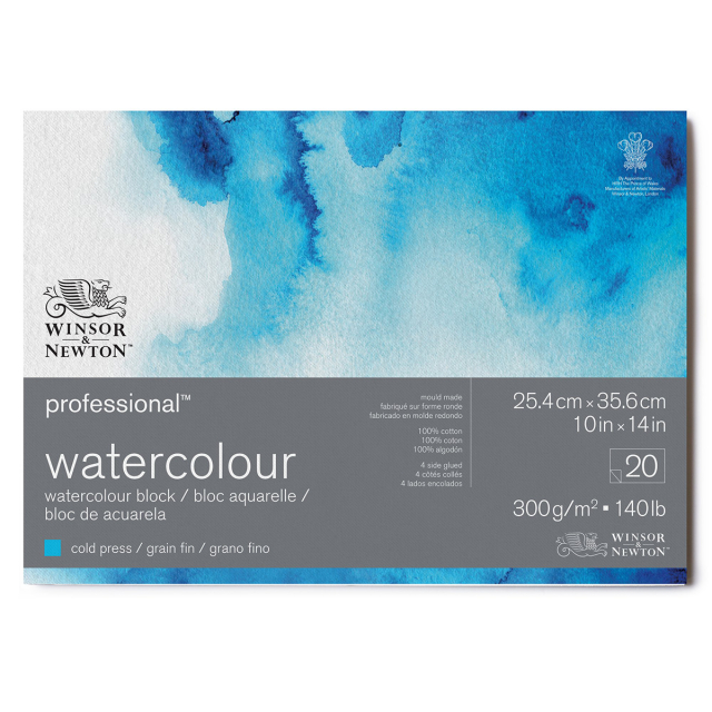 Professional Aquarelblok CP 26x36cm 300g