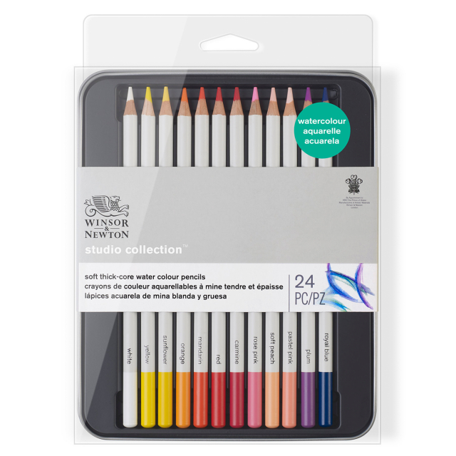 Studio Collection Aquarelpotloden 24-set
