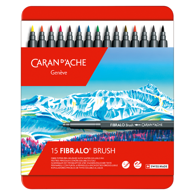 Fibralo Penseelpen 15-set