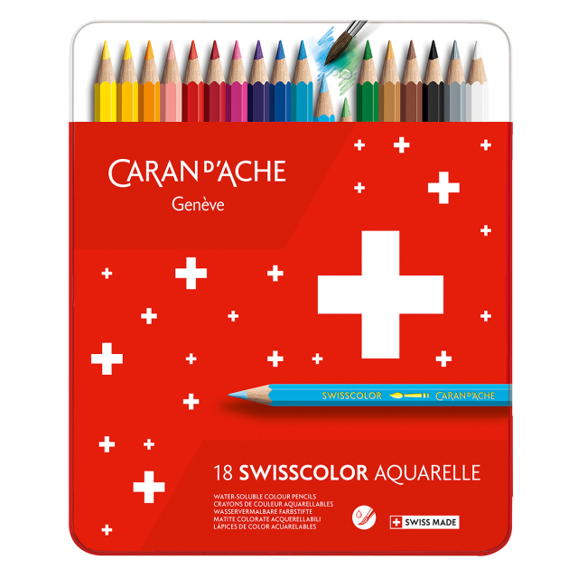 Swisscolor Aquarelle 18-set