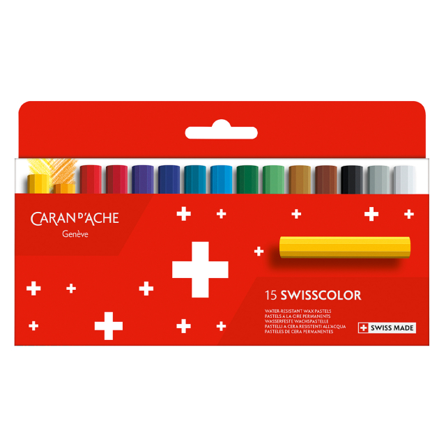 Swisscolor Pastelkrijt 15-set