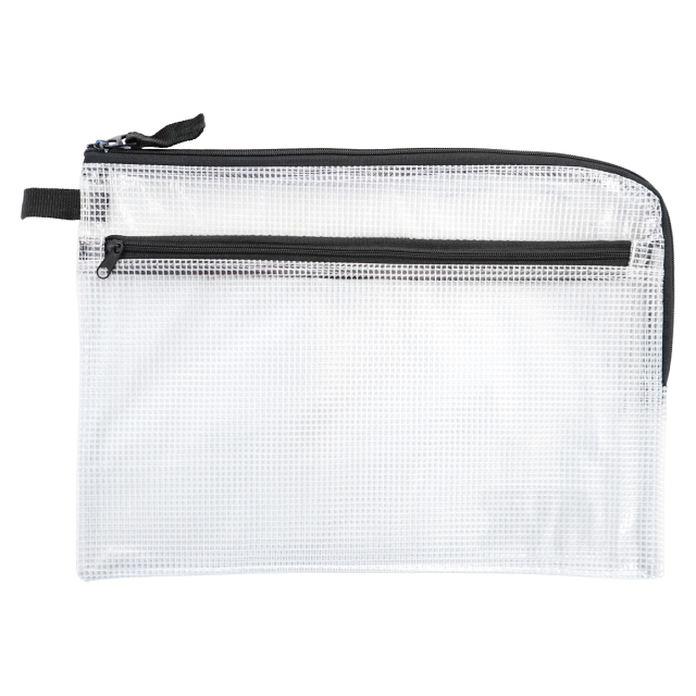 Double Zipper Pouch 28x20 cm
