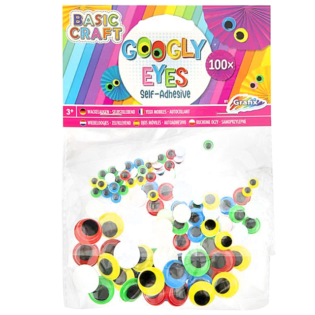 Wiebeloogjes Colour 100 stuks