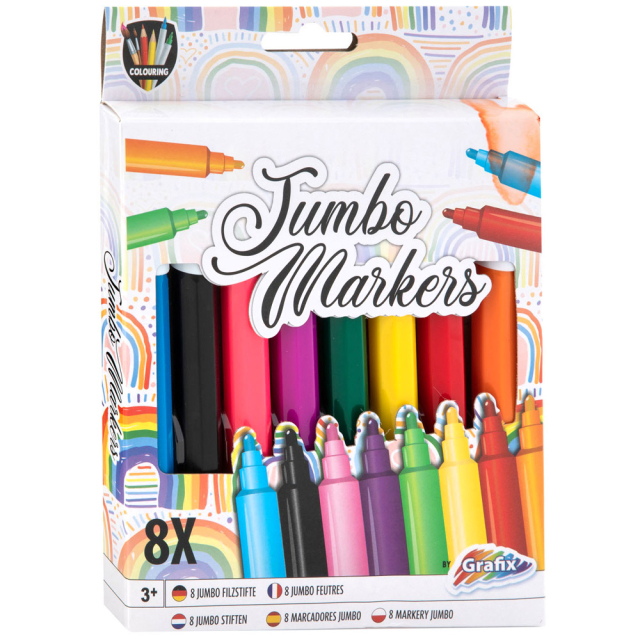 Jumbo Stiften, 8st