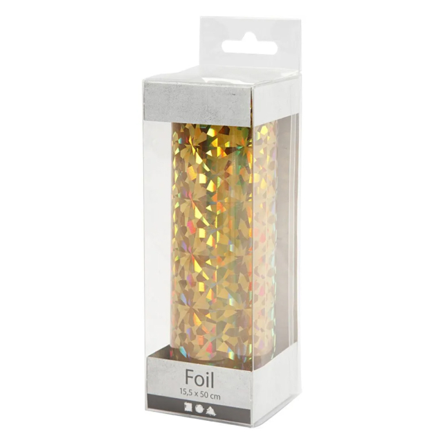 Deco folie Goud Holografisch