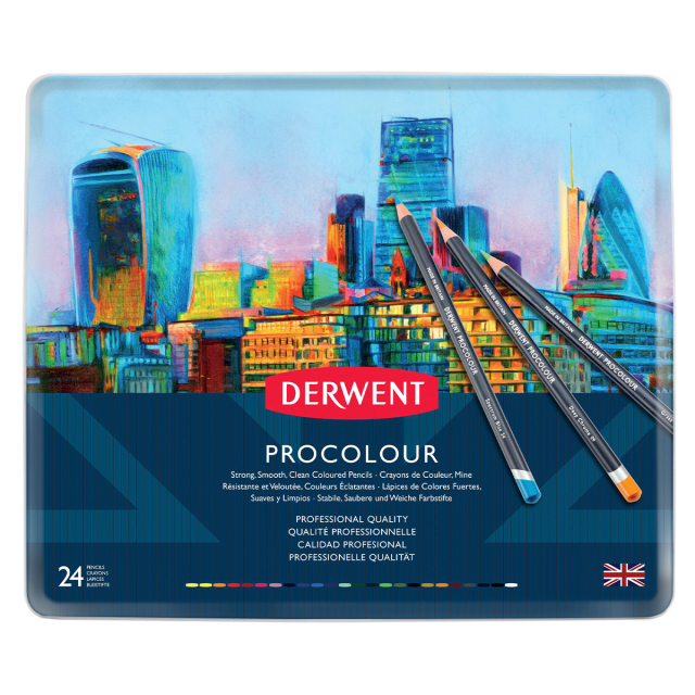 Procolour Kleurpotloden 24-set
