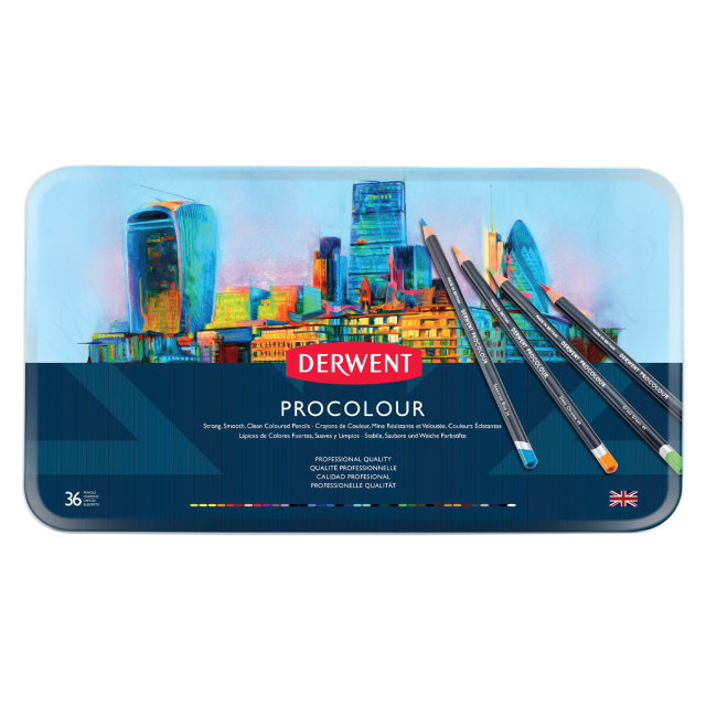 Procolour Kleurpotloden 36-set